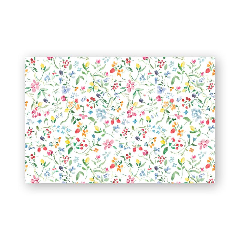 Jardin Coloré Paper Placemats