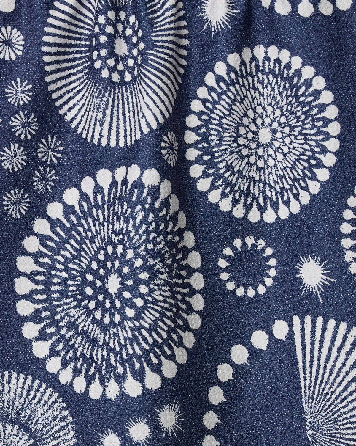 Freedom Sparks Blue Tea Towel by Geometry