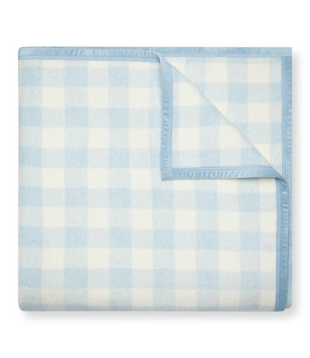 Cozy Gingham Sky ChappyWrap Blanket - The Preppy Bunny