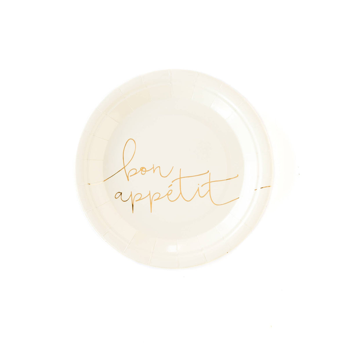 Bon Appetit 7&quot; Paper Plates - The Preppy Bunny