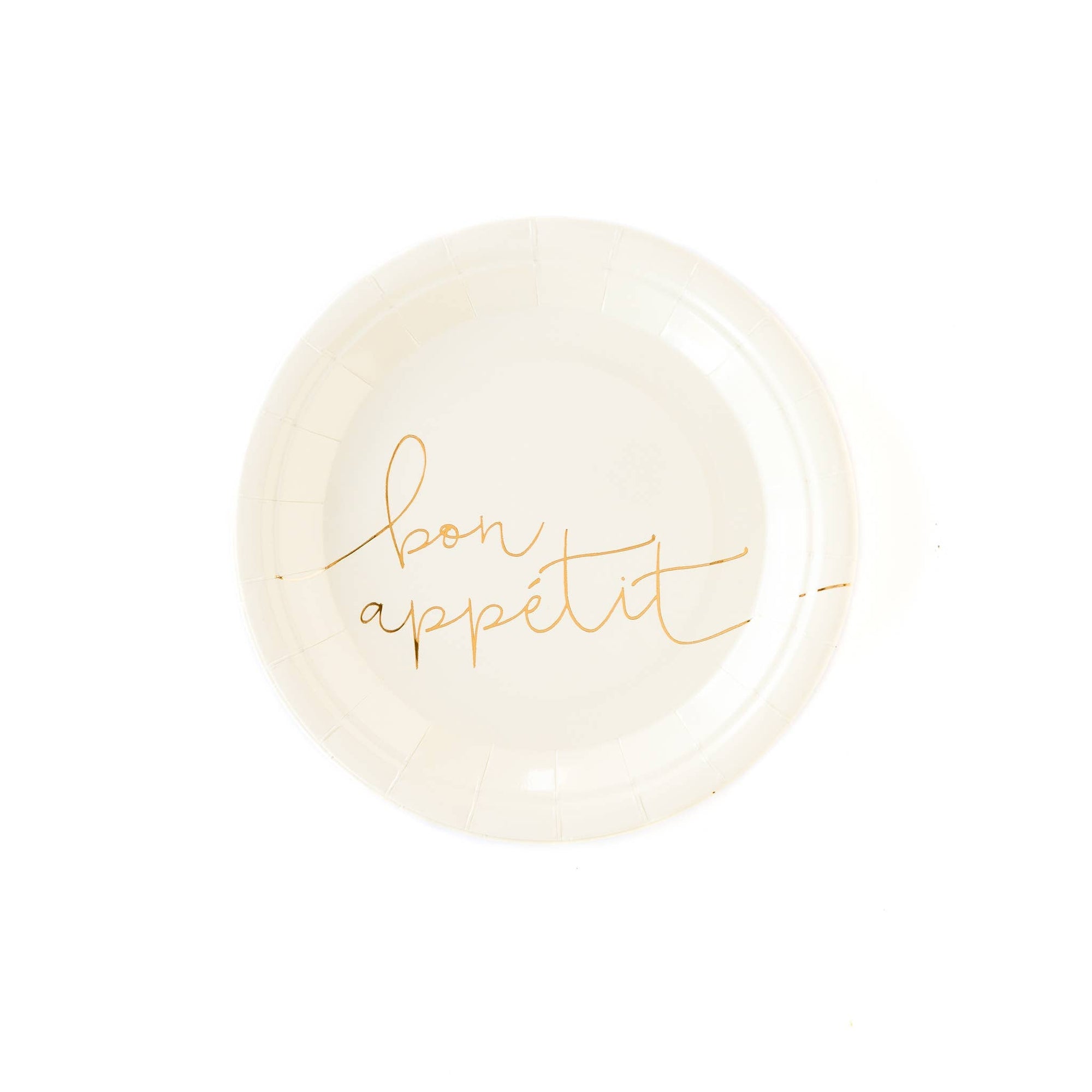 Bon Appetit 7" Paper Plates - The Preppy Bunny