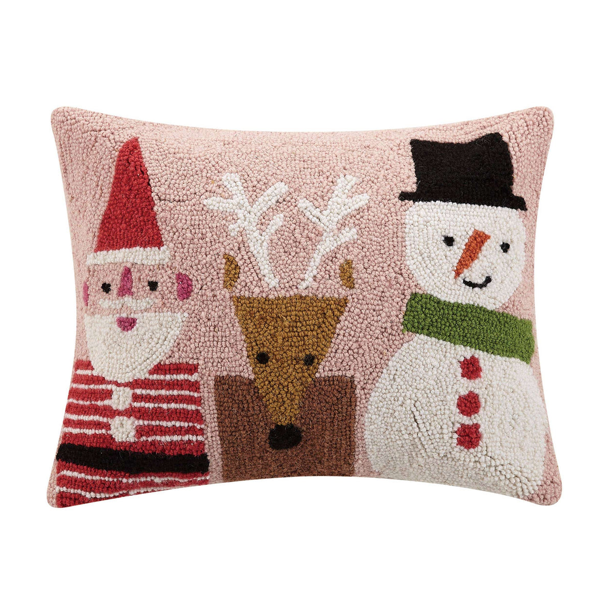 Santa and Friends Hook Pillow - The Preppy Bunny