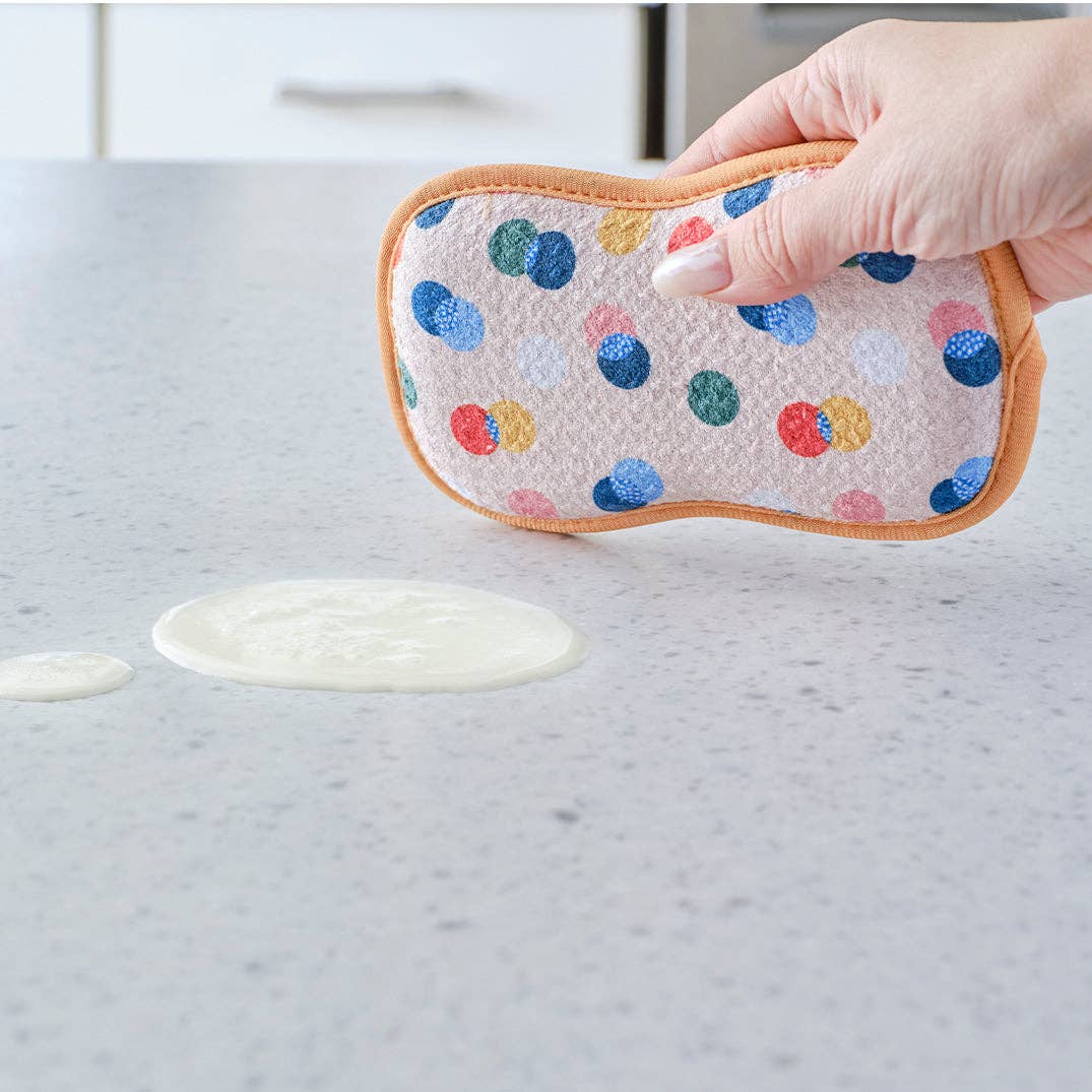 Field Of Flowers Scrubbies, Eco-friendly & Machine Washable - The Preppy Bunny