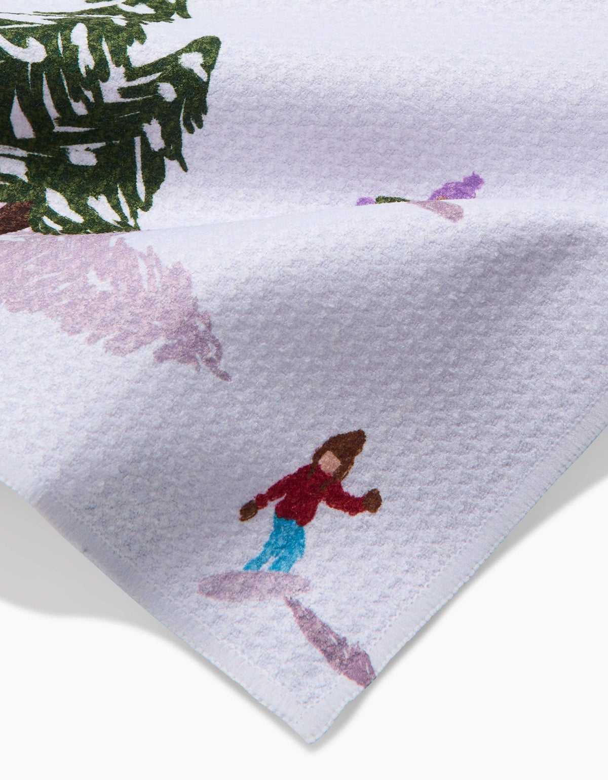 Winter Skiing Trip Bar Towel by Geometry - The Preppy Bunny