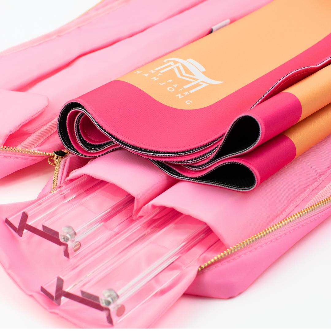 Mahjong Rack Bag  |  Fits 20" Racks + Folded Mat - The Preppy Bunny