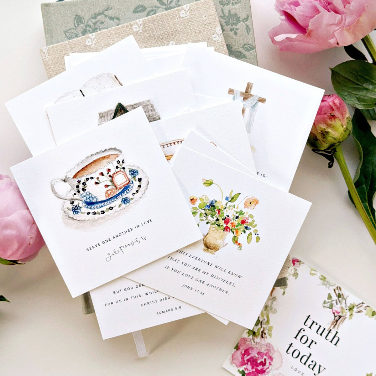 Truth for today love cards - The Preppy Bunny