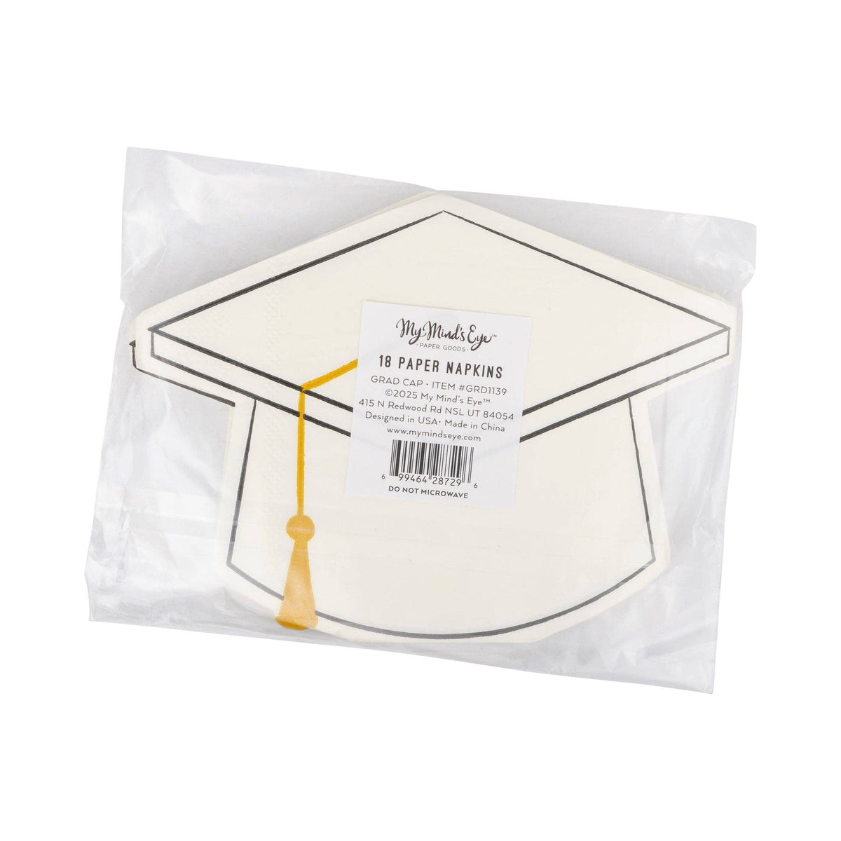Cap Shaped Paper Napkins - The Preppy Bunny
