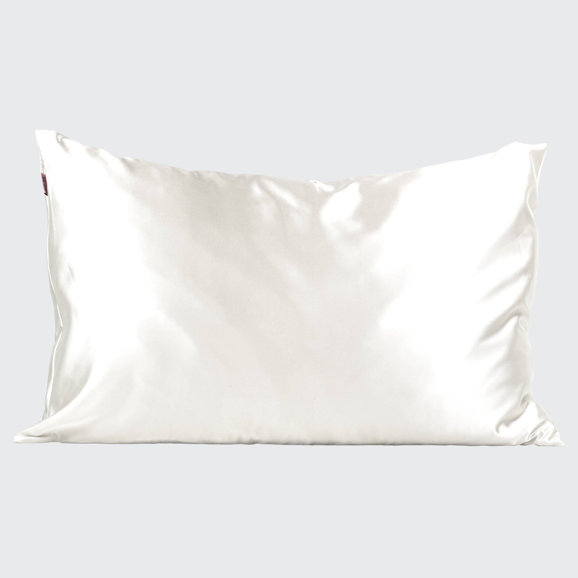 Satin Pillowcase - Ivory  Standard Size - The Preppy Bunny