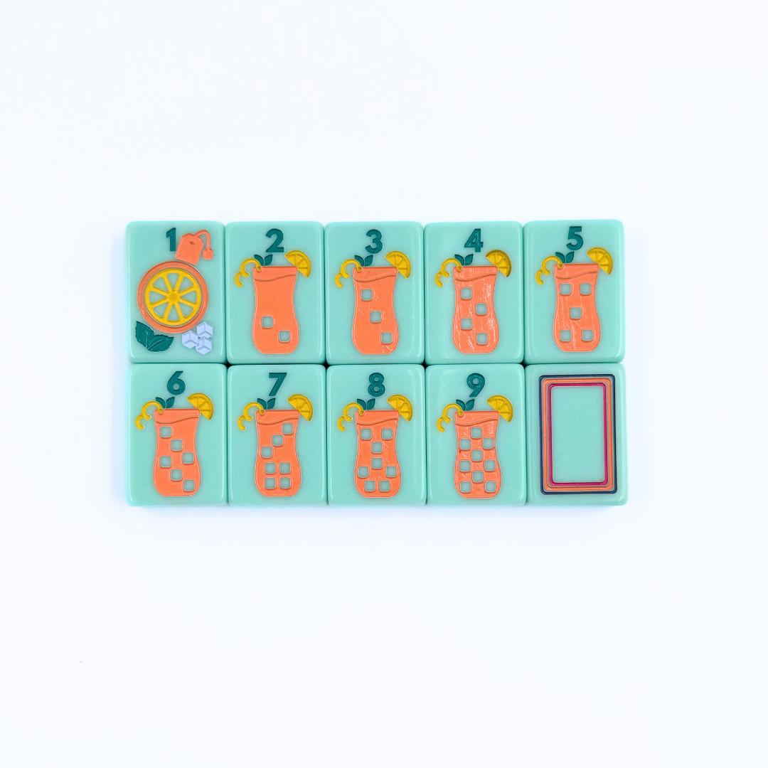 THE SOUTHEAST SERIES | Mahjong Set with Southern Charm - The Preppy Bunny