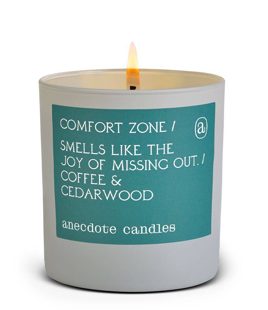 Comfort Zone (Coffee &amp; Cedarwood) Candle: 9 oz boxed tumbler - The Preppy Bunny