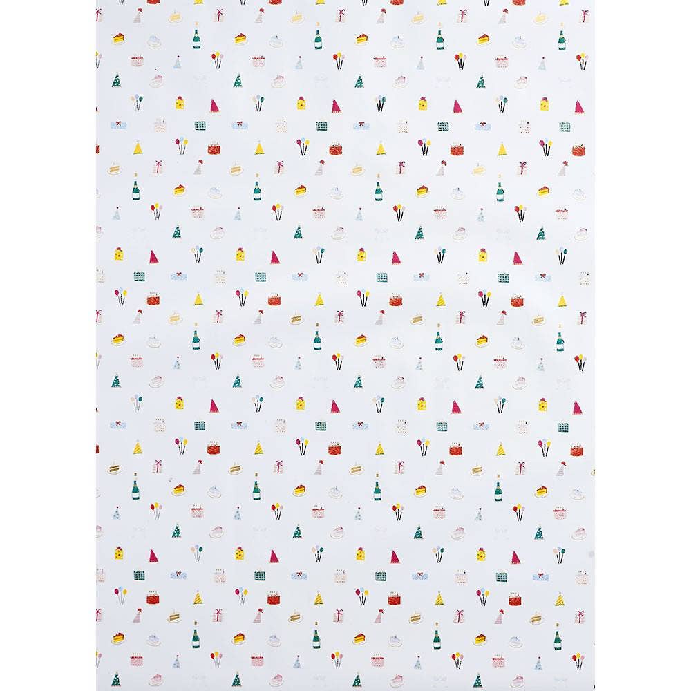 Tiny Birthday Delights Stone Wrapping Paper - The Preppy Bunny