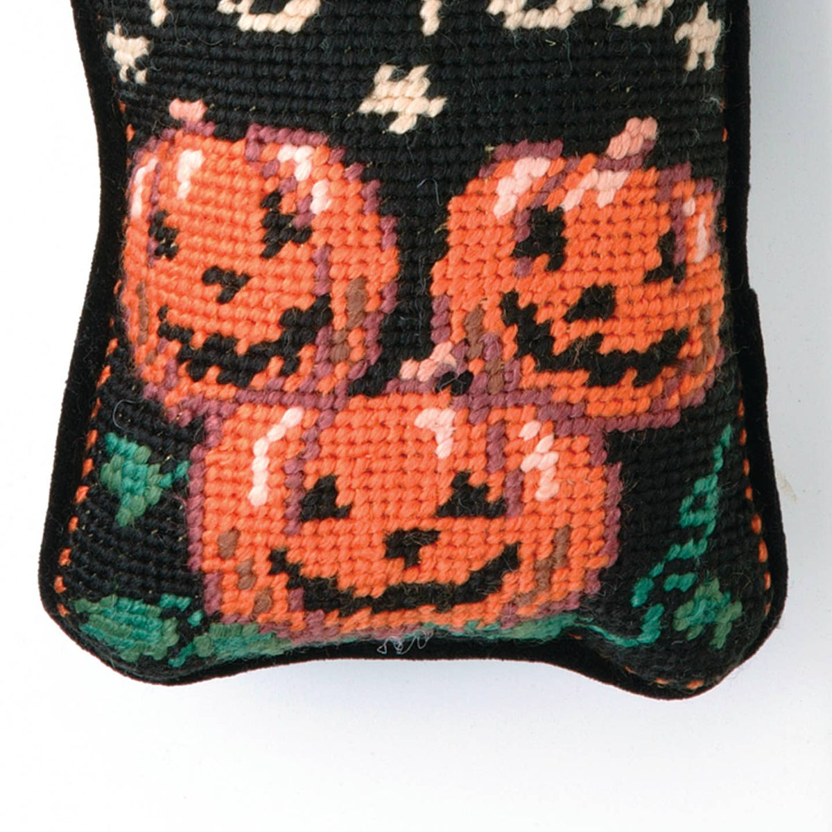 Boo To You Needlepoint Door Hanger - Halloween - The Preppy Bunny