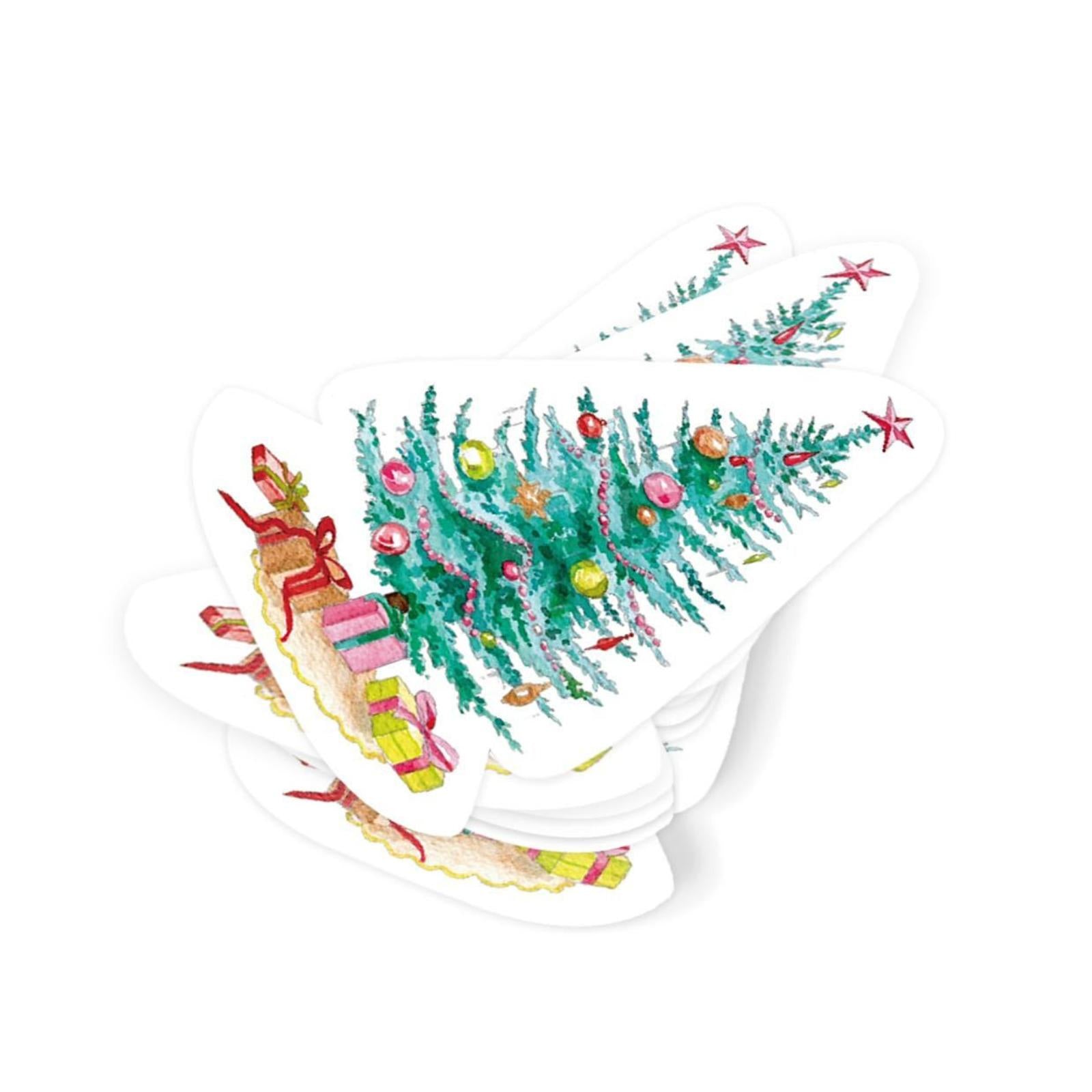 Vintage Christmas Tree Napkins - The Preppy Bunny