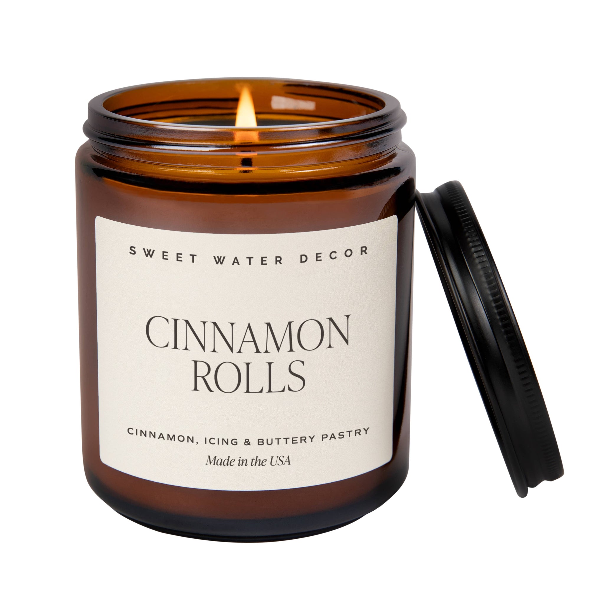 Cinnamon Rolls 9 oz Soy Candle - The Preppy Bunny