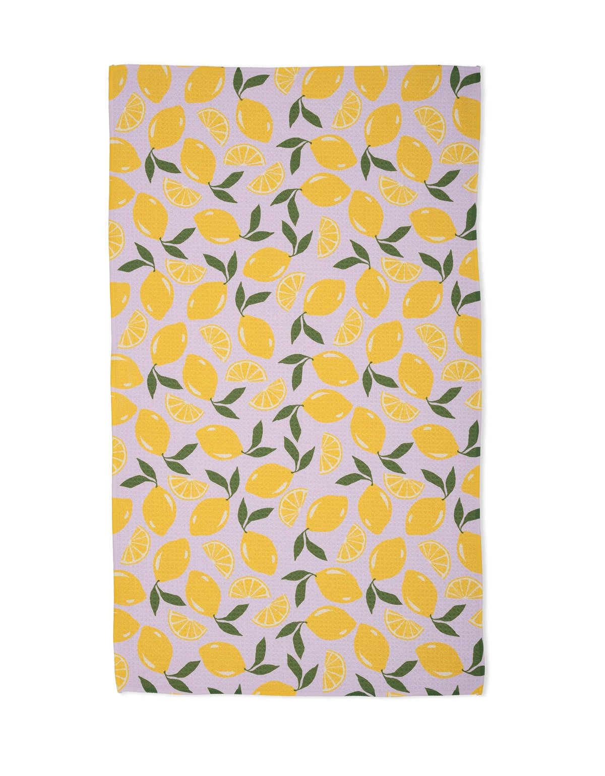 Sweet Lemon Geometry Tea Towel - The Preppy Bunny