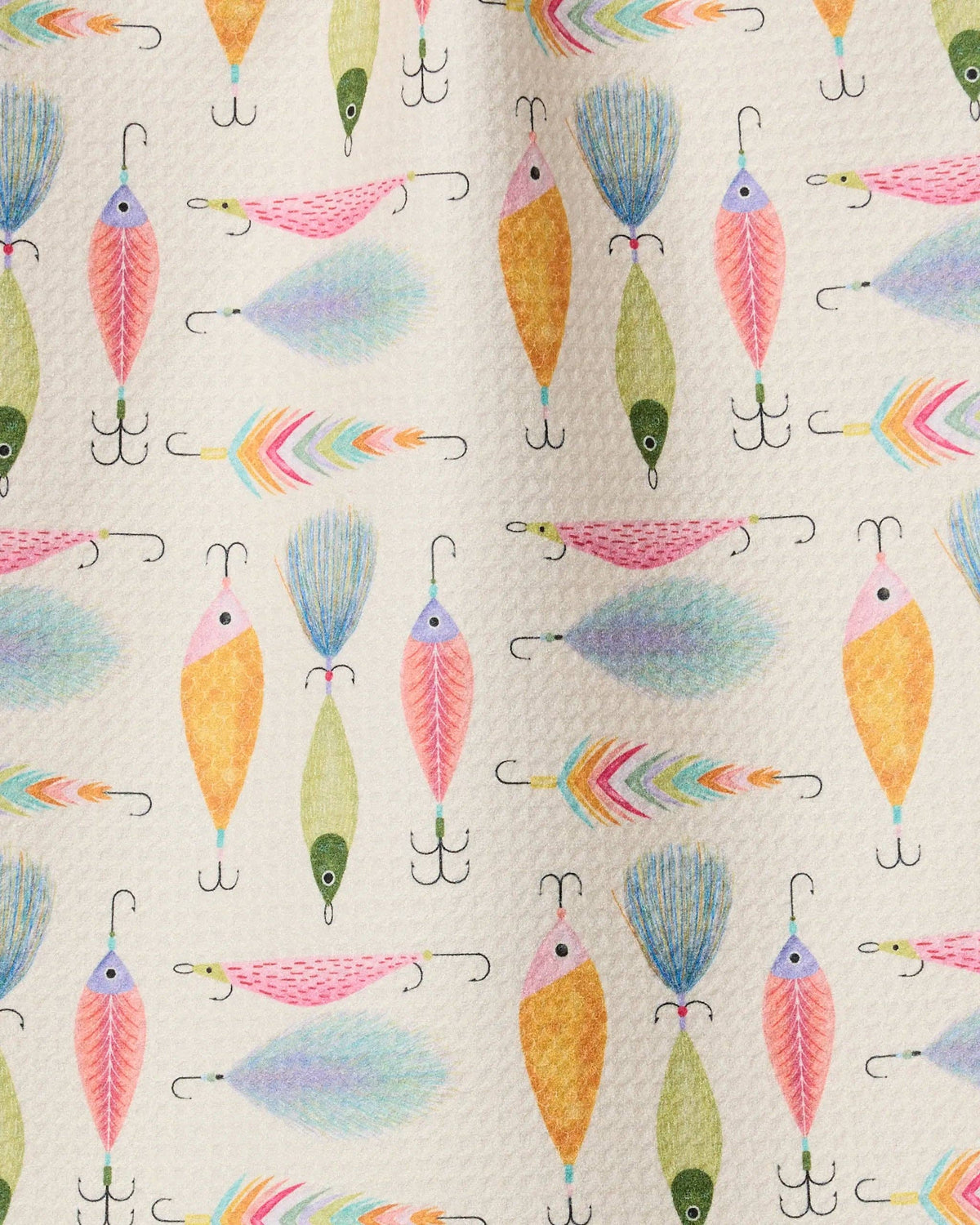 Tackle Box Bar Towel by Geometry