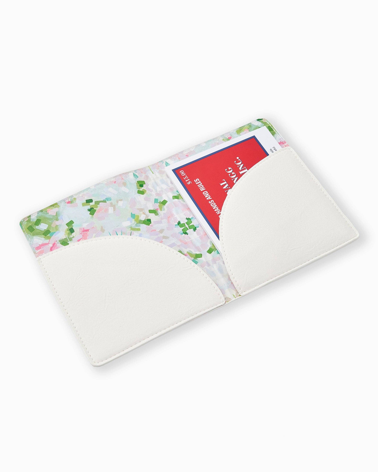 White Mahjong Card Folio - The Preppy Bunny