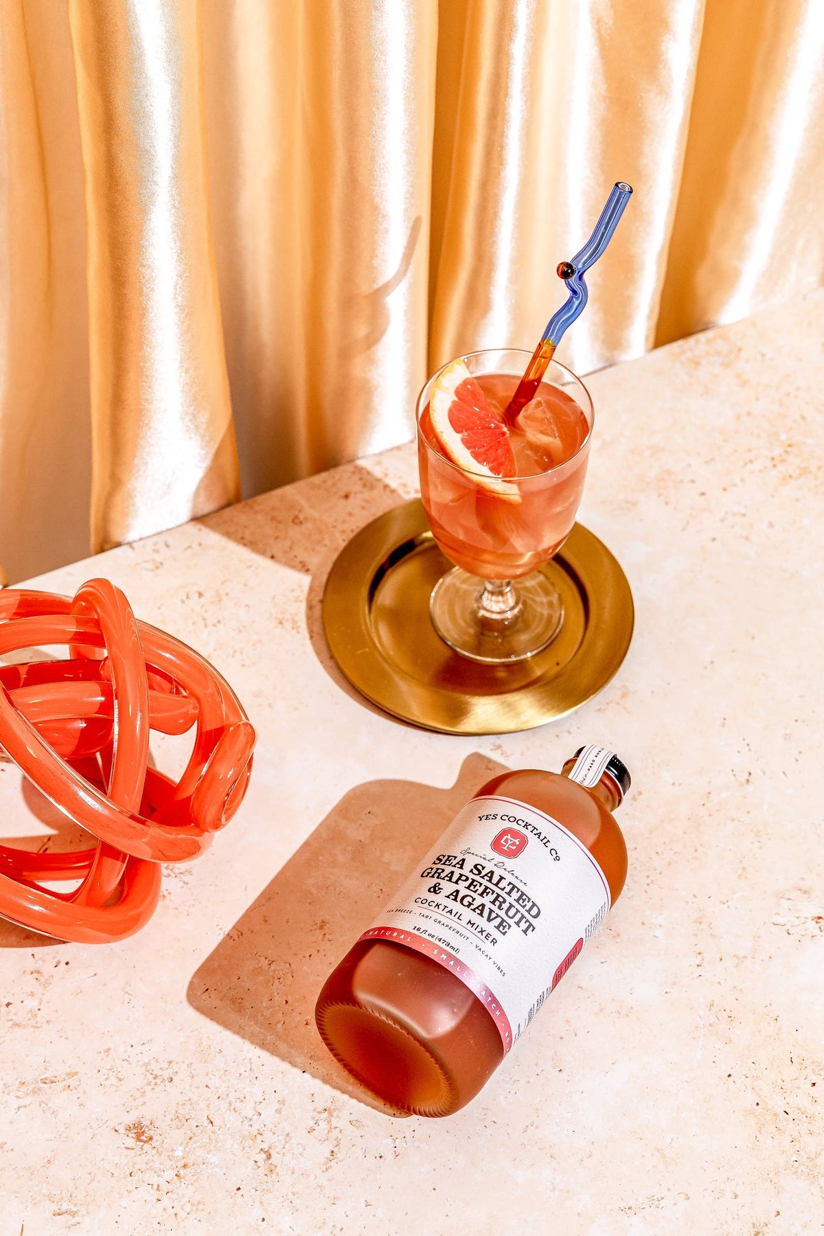 Sea Salted Grapefruit &amp; Agave Cocktail Mixer - The Preppy Bunny