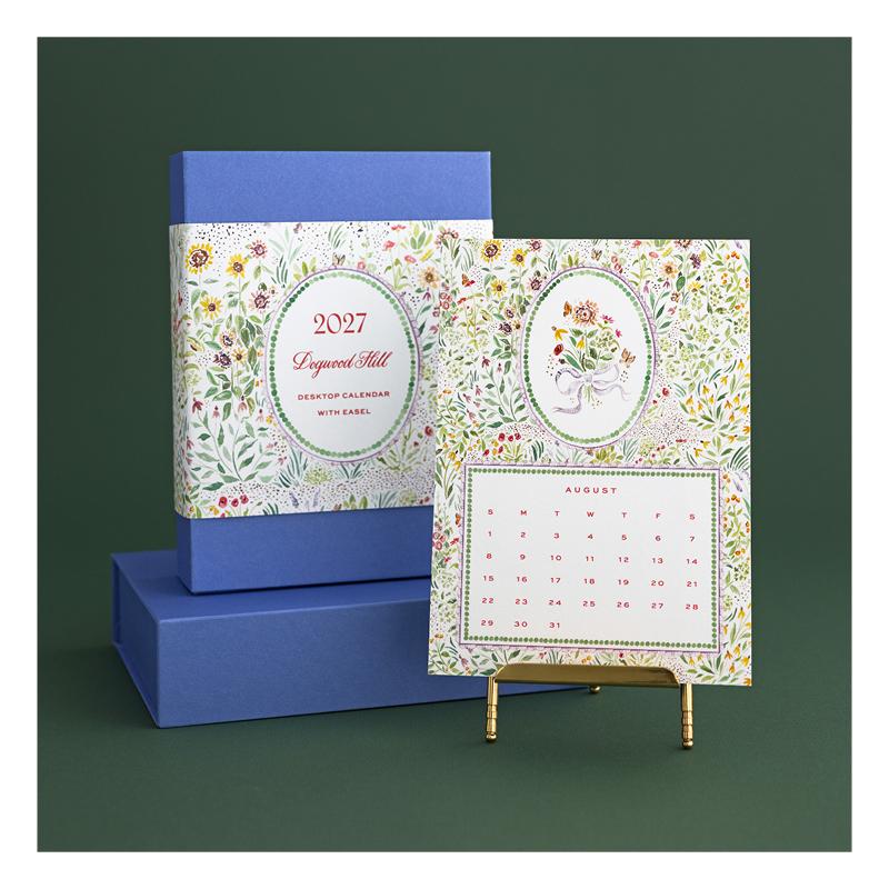 2027 Desktop Calendar by Dogwood Hill