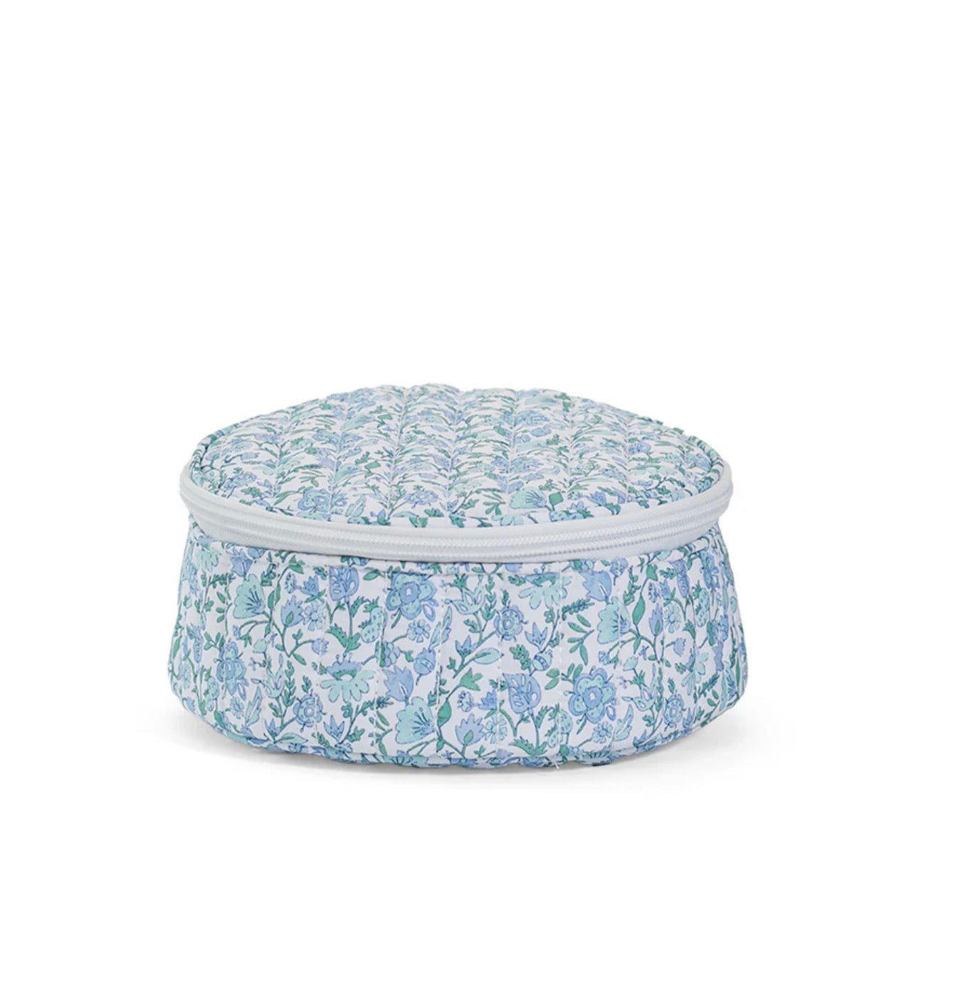 Quilted Jewelry Round in Hamptons Floral - The Preppy Bunny