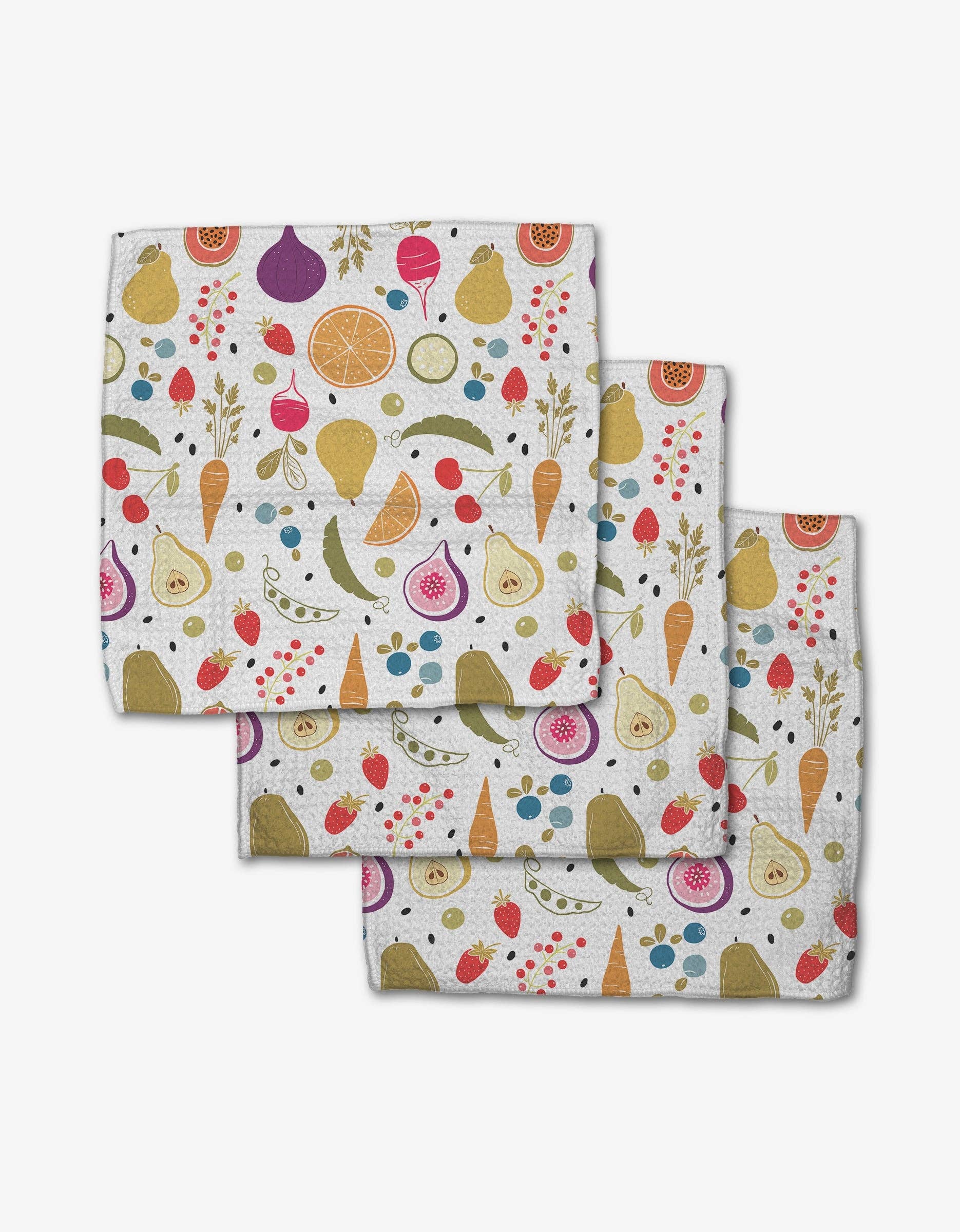 Farmers Market Dishcloth Set - The Preppy Bunny