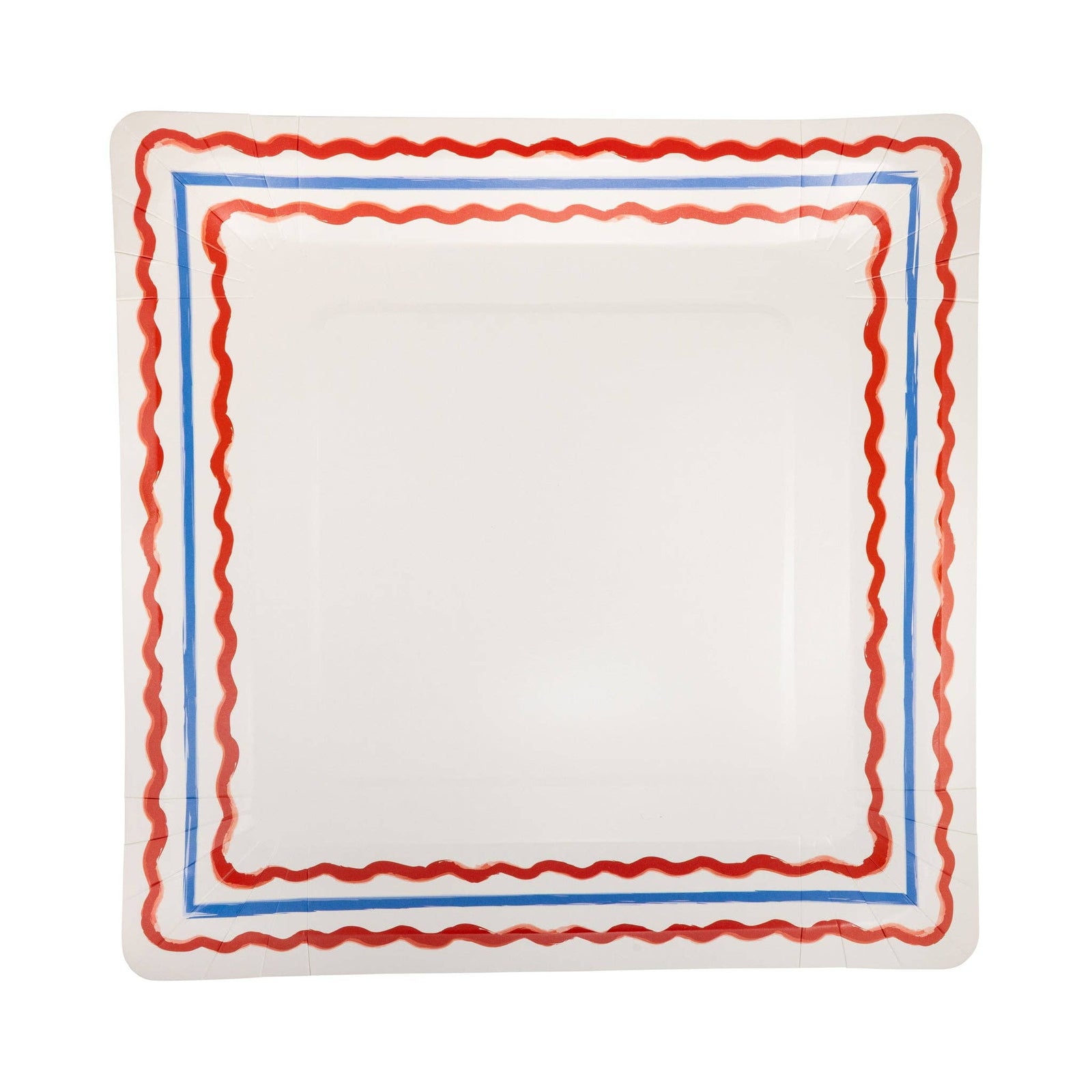Border Paper Plates - 11" - The Preppy Bunny