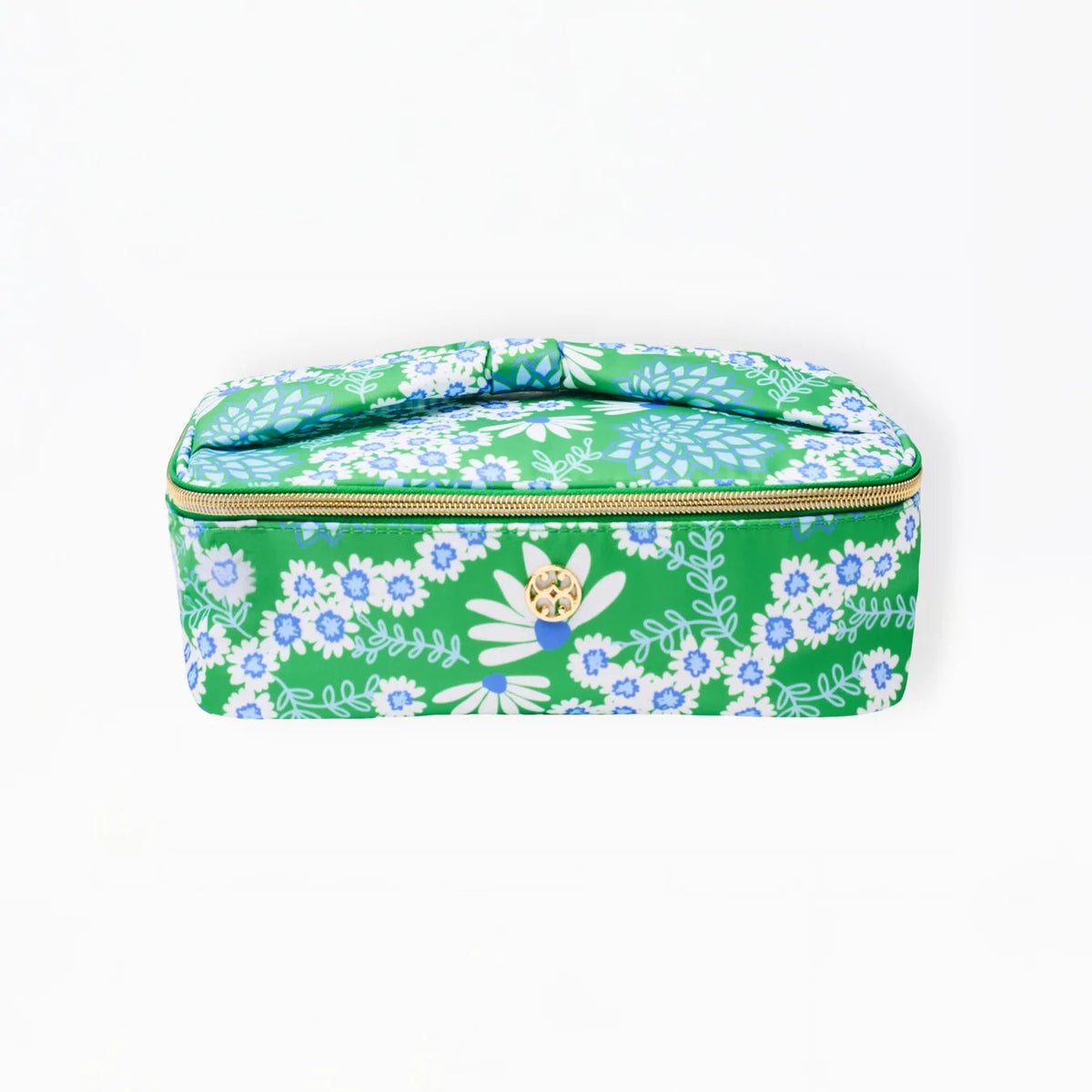 Make Me Blush Bag in Daisy Chain Green - The Preppy Bunny