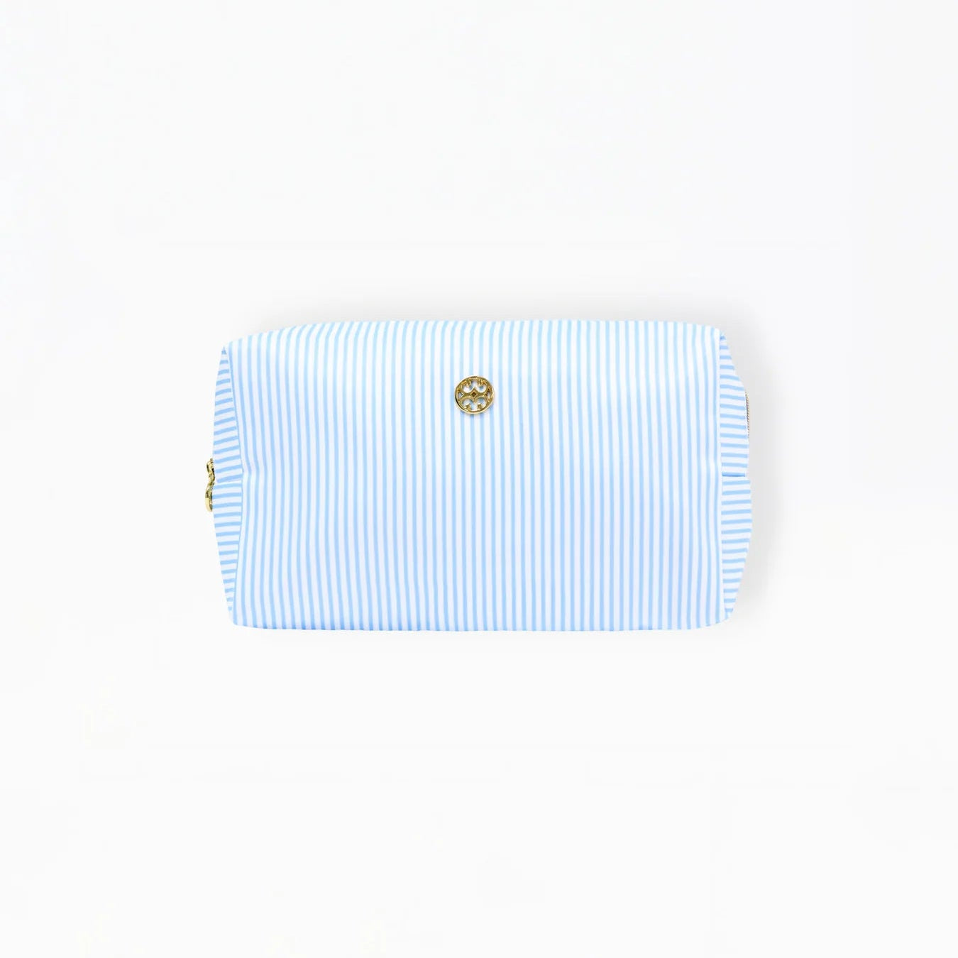 Lets Face it Bag in Blue Stripe - The Preppy Bunny