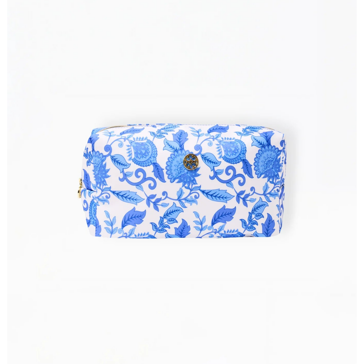 Lets Face it Bag in Porcelain Vines - The Preppy Bunny