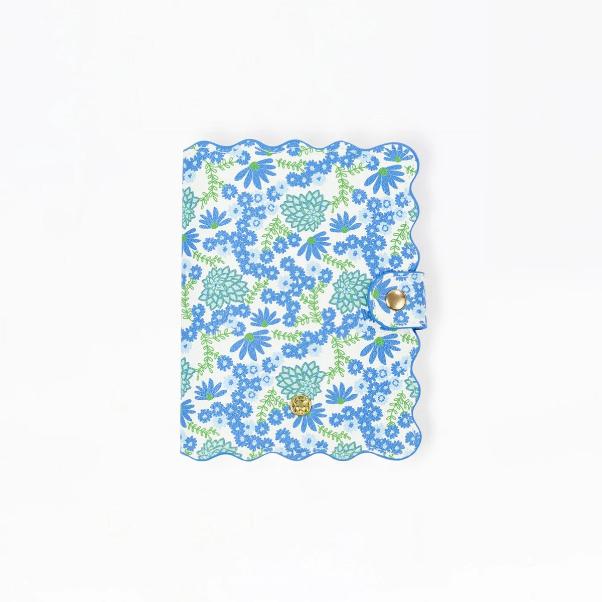 Passport Cover in Daisy Chain White - The Preppy Bunny
