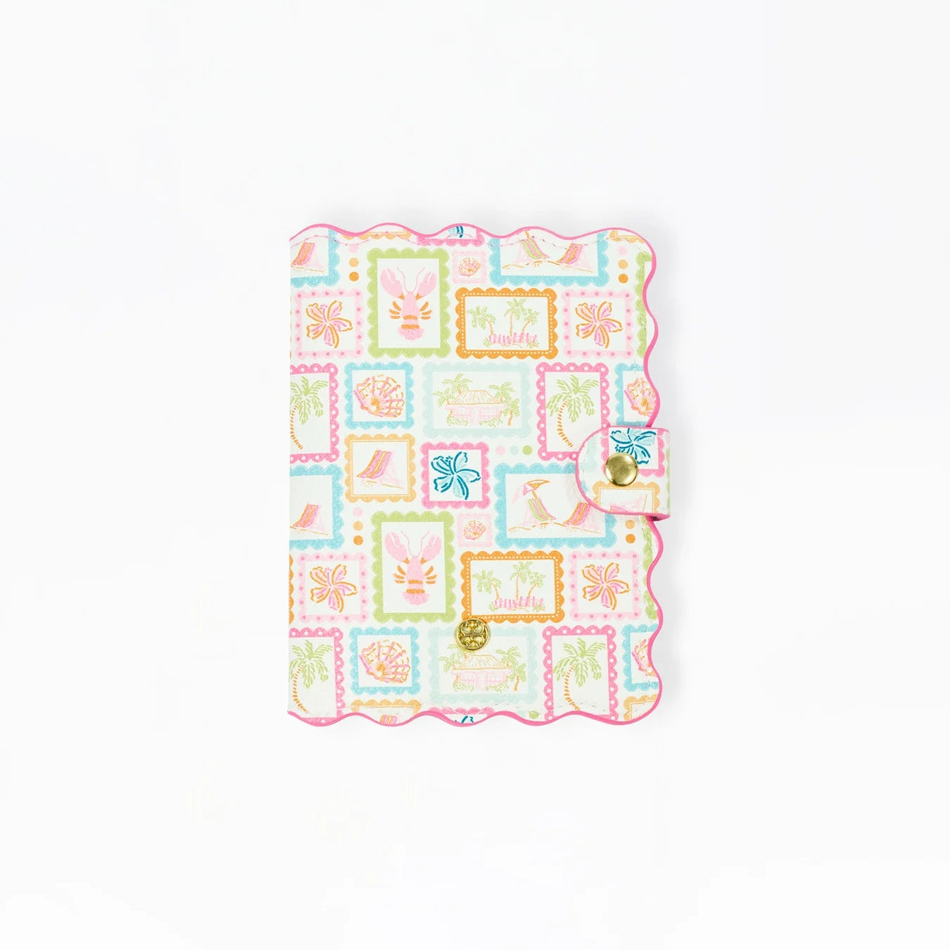 Passport Cover in Happy Place - The Preppy Bunny