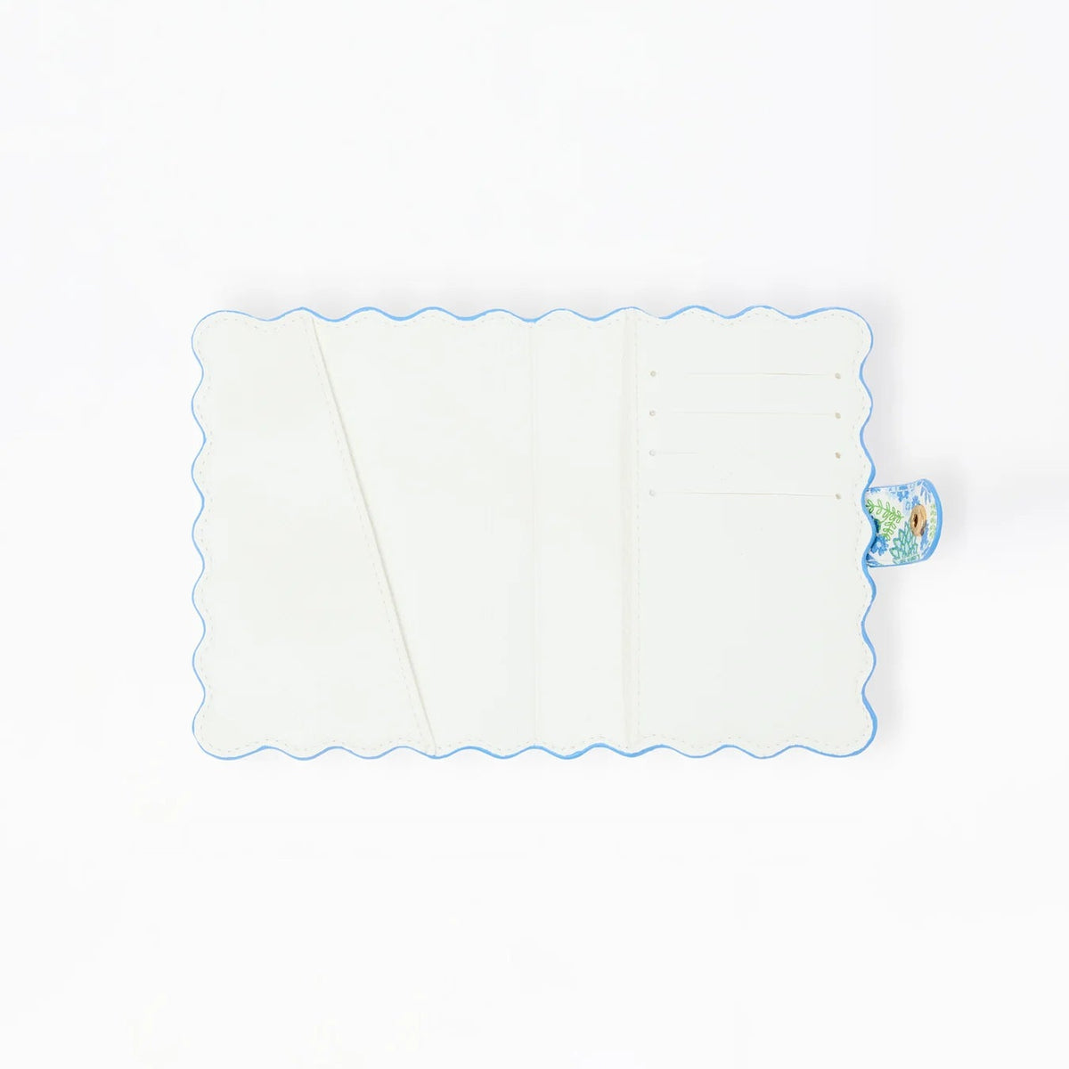 Passport Cover in Daisy Chain White - The Preppy Bunny
