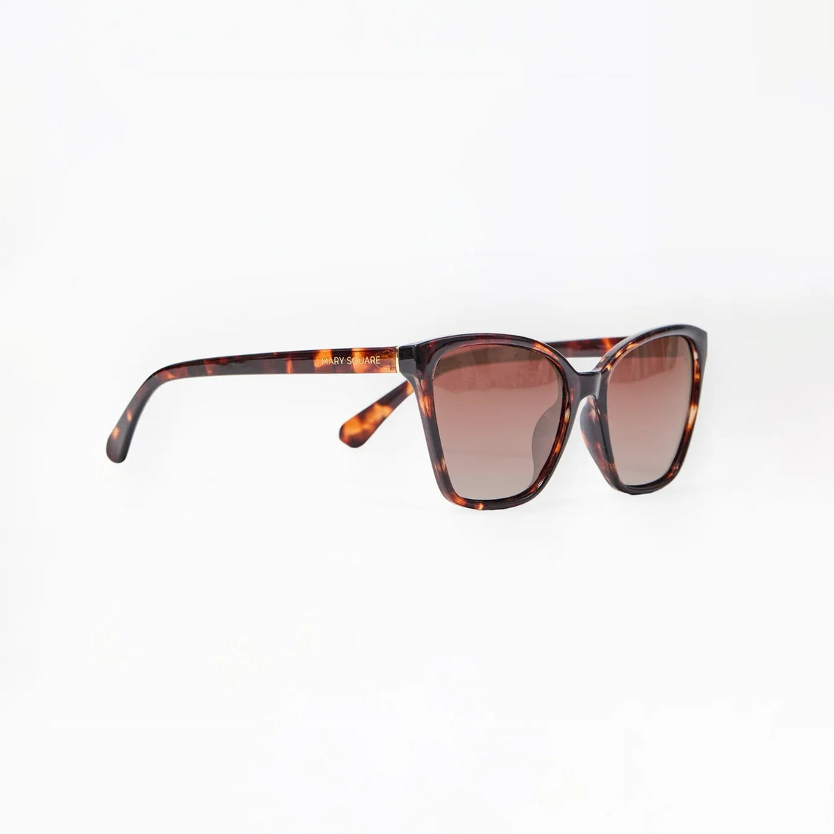 Mara Polarized Sunglasses in Brown Tortoise - The Preppy Bunny