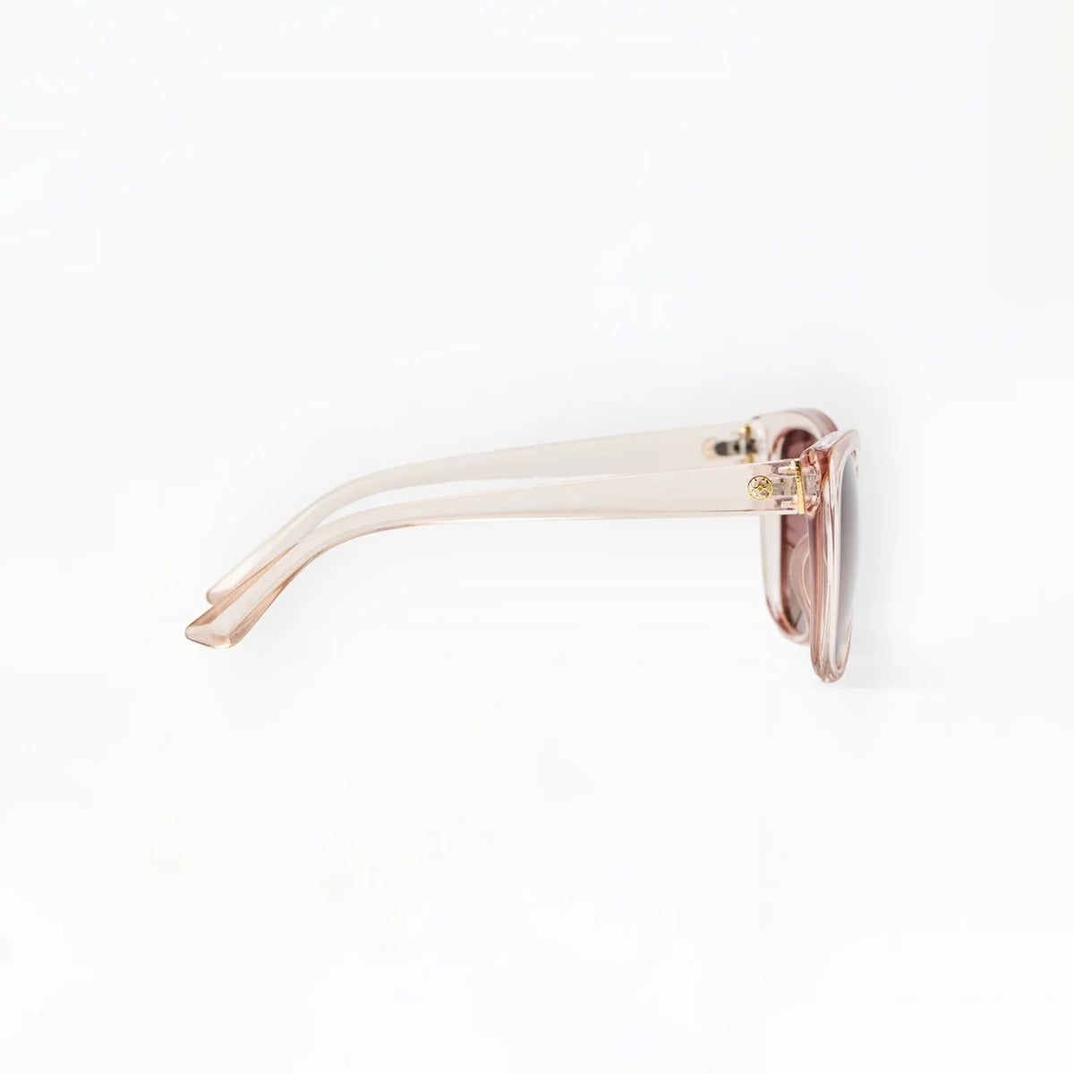 Olivia Polarized Sunglasses in Champagne Clear - The Preppy Bunny