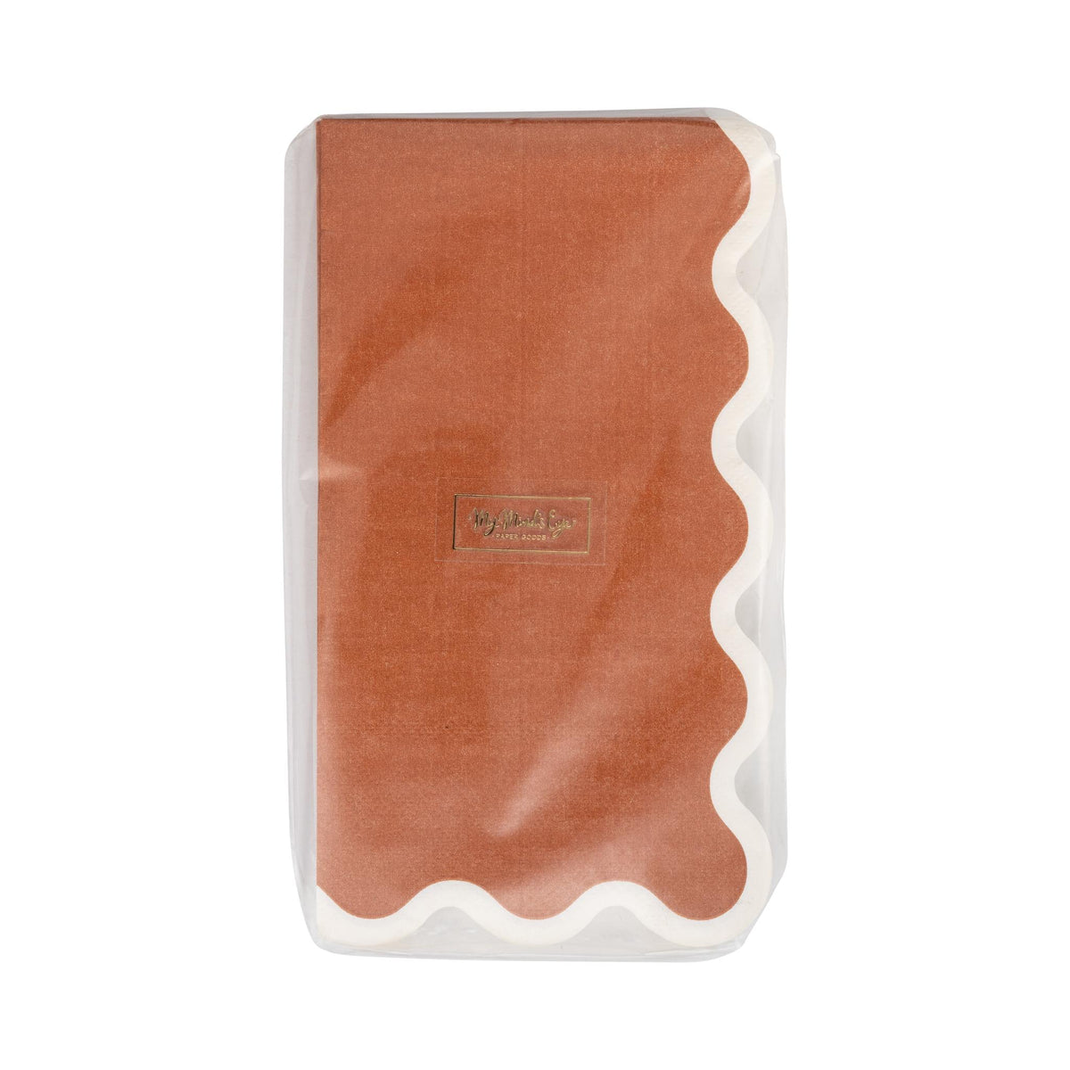 Rust Ric Rac Dinner Paper Napkins