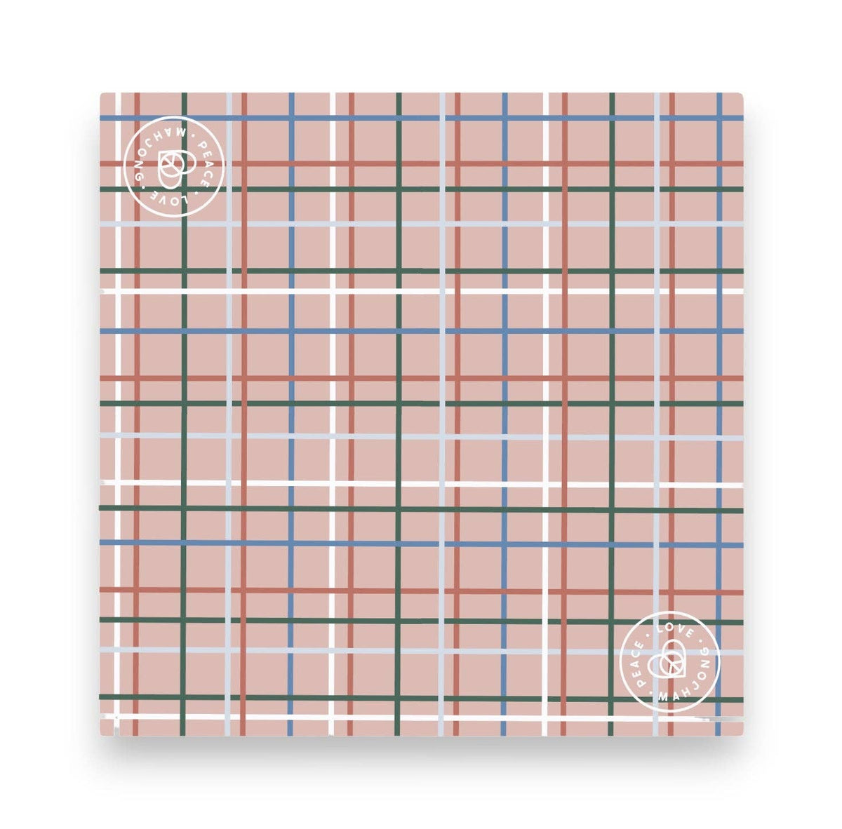 Mahjong Mats - Plaid & Stripes