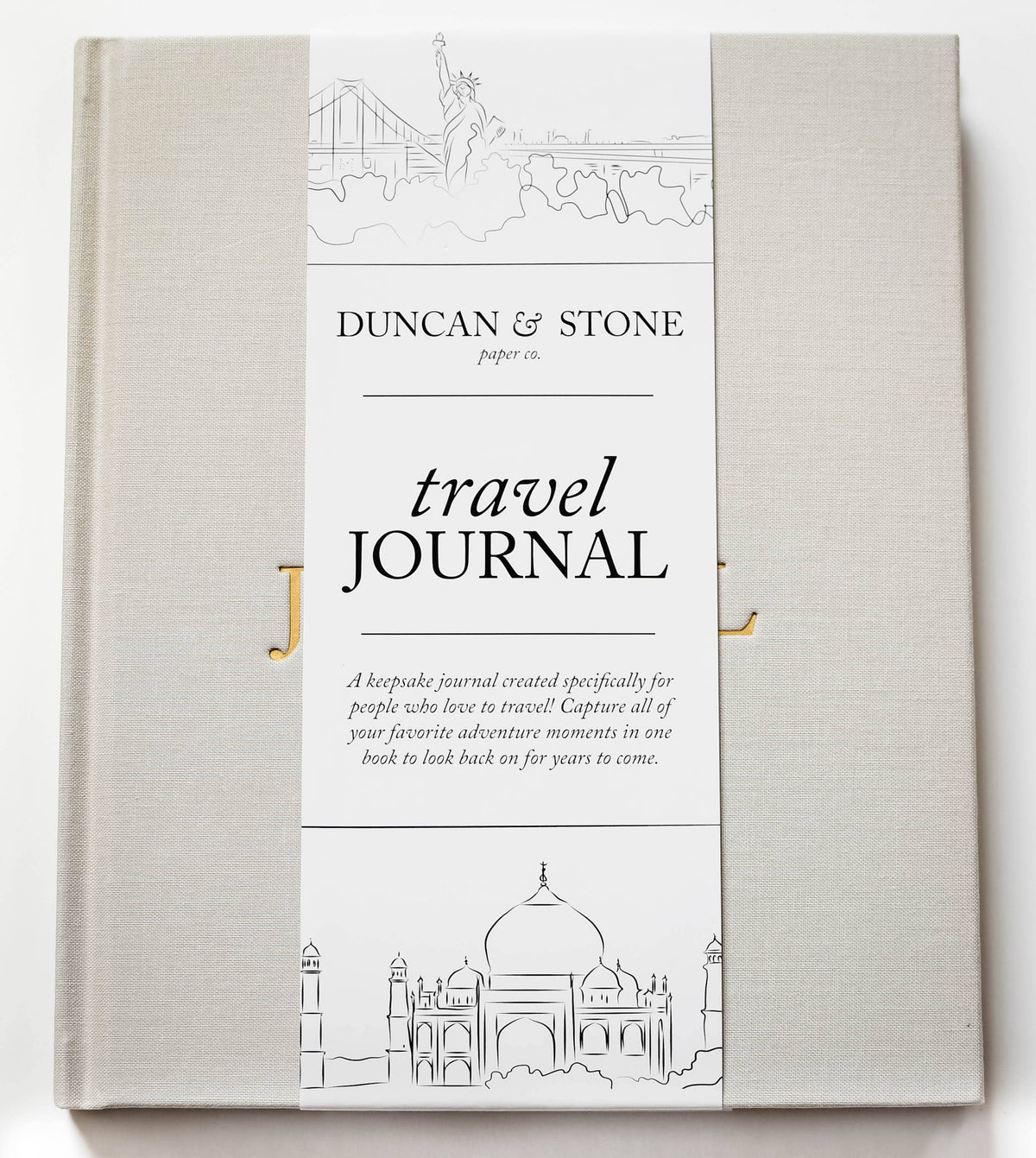 Travel Journal | Adventure Keepsake | Trip Adventure Book - The Preppy Bunny