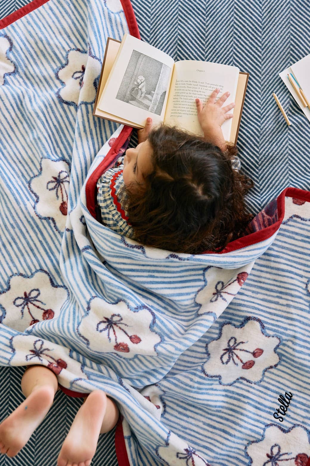 Cherry on Top Midi Blanket by ChappyWrap