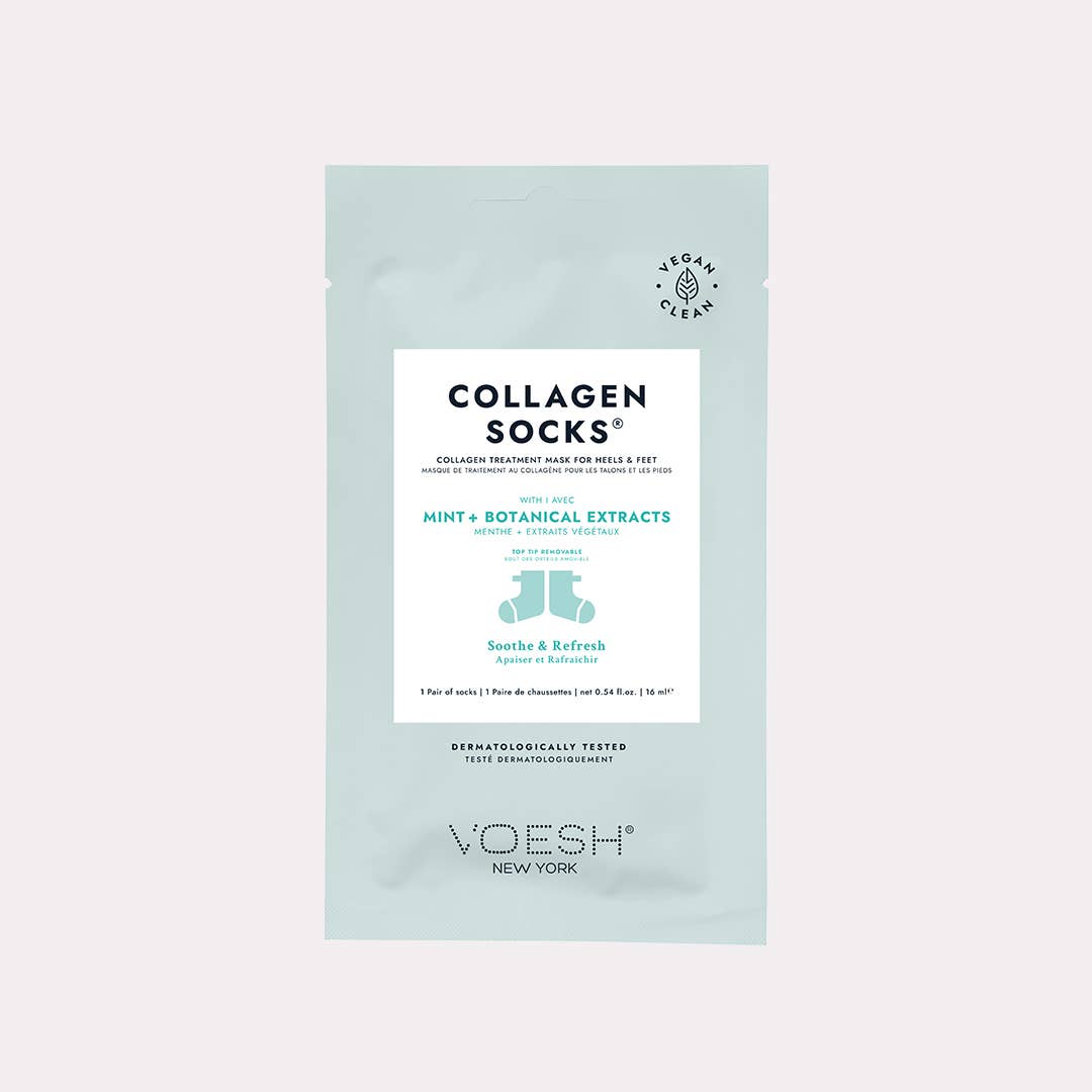 Collagen Socks with Mint + Botanical Extracts - The Preppy Bunny