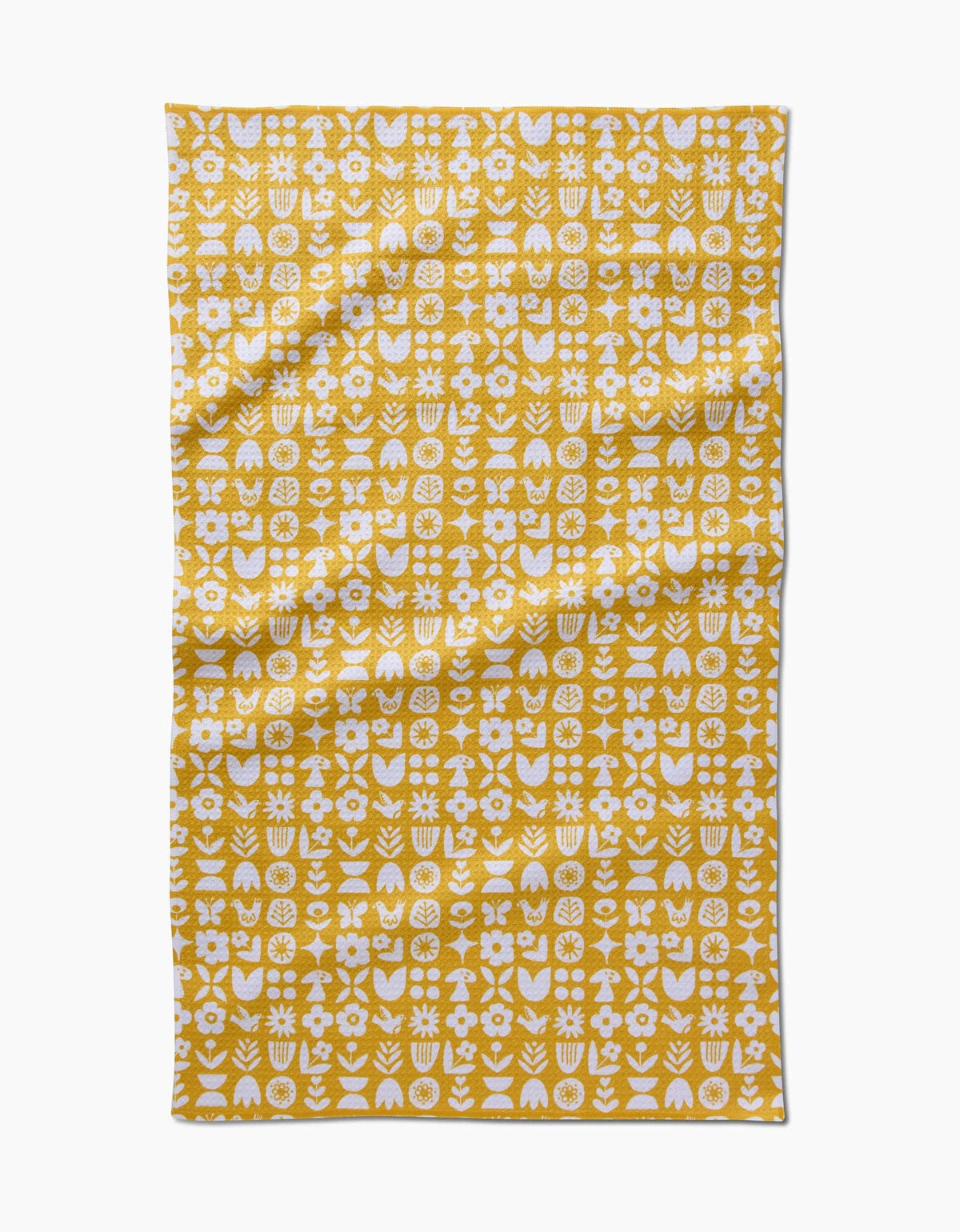 Scandi Spring Tea Towel by Geometry