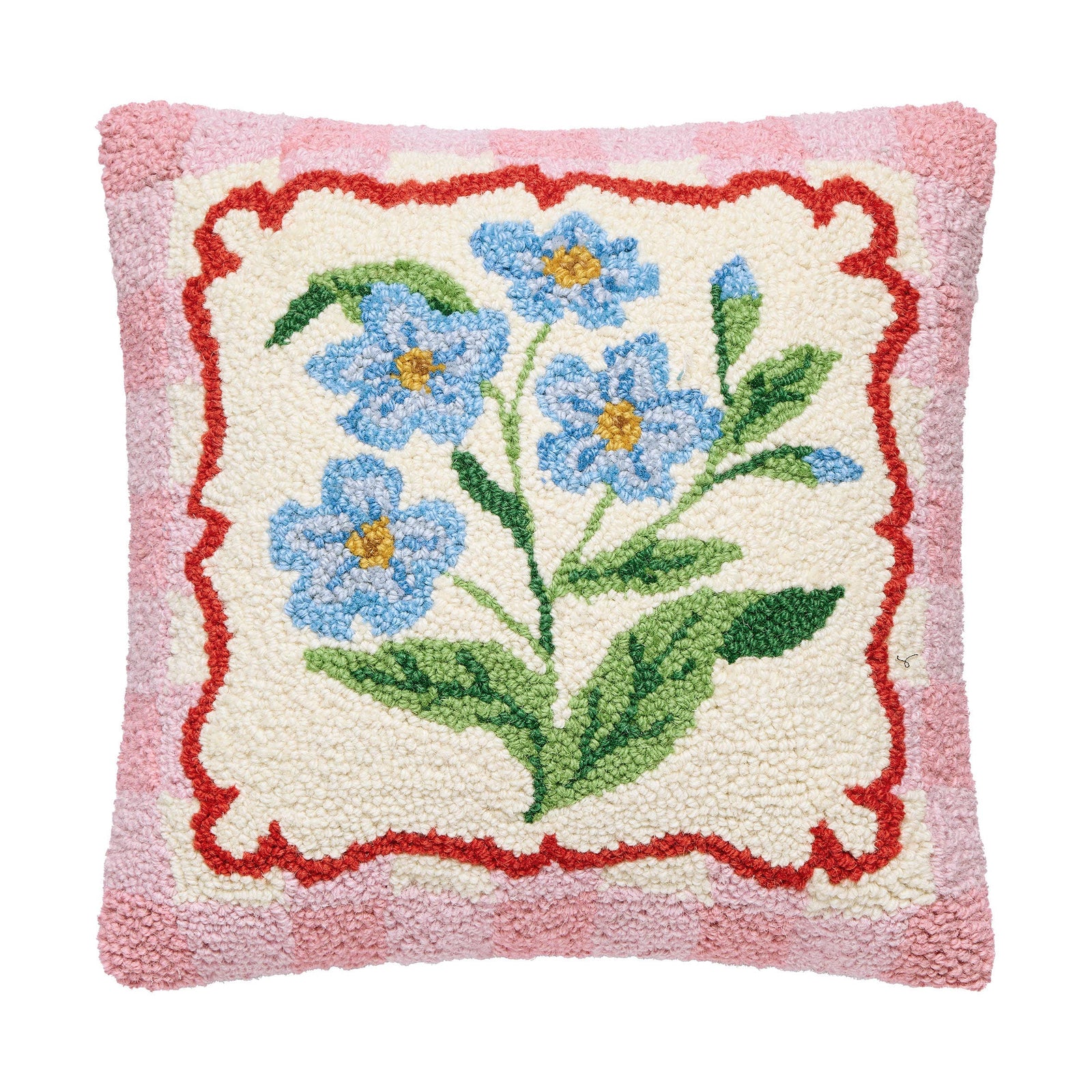 Flower with Frame Hook Pillow - The Preppy Bunny