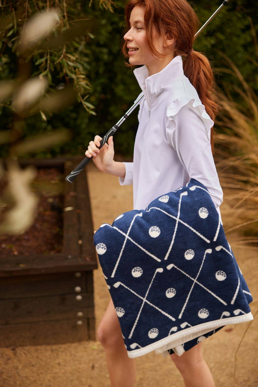 Hitting the Links ChappyWrap Blanket - The Preppy Bunny