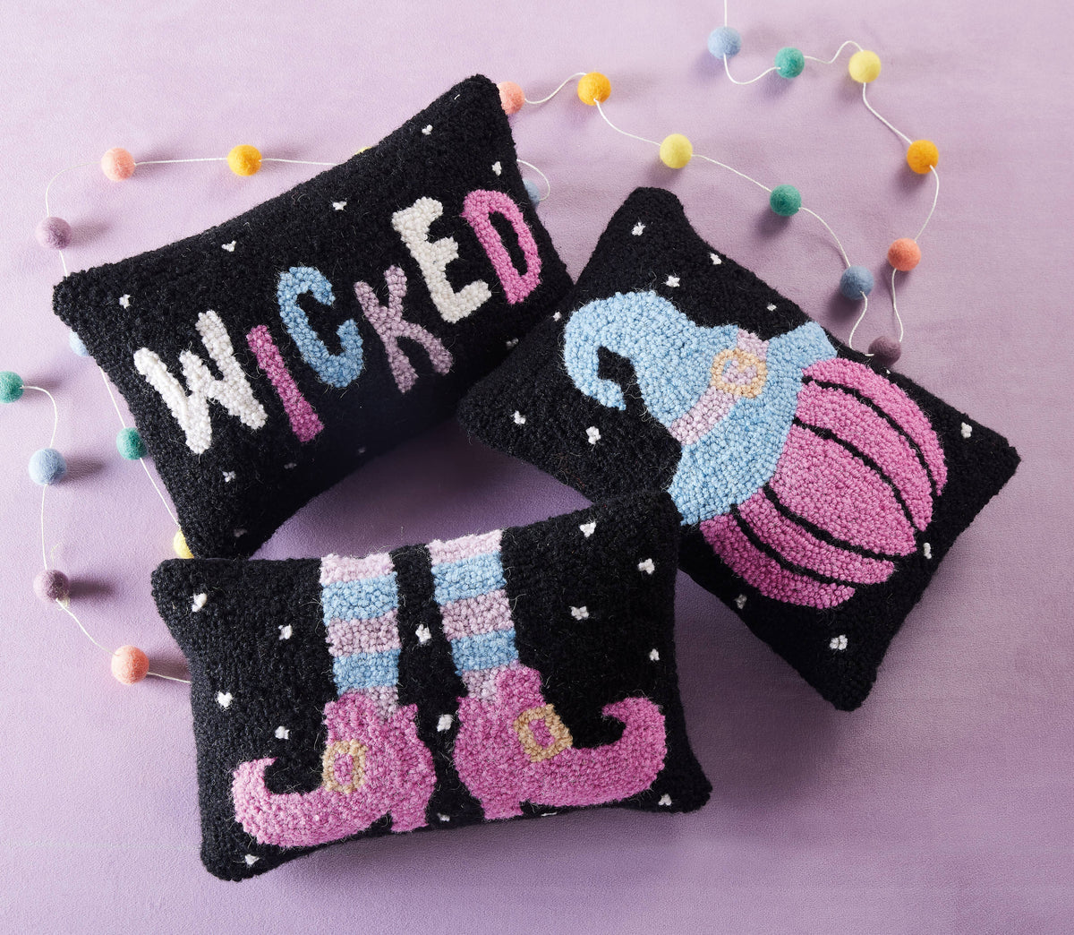 Wicked Hook Pillow - The Preppy Bunny