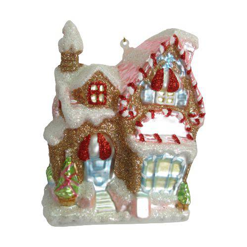 Gingerbread House Ornament - The Preppy Bunny