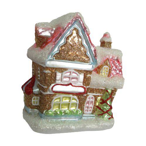 Candy Gingerbread House Ornament - The Preppy Bunny