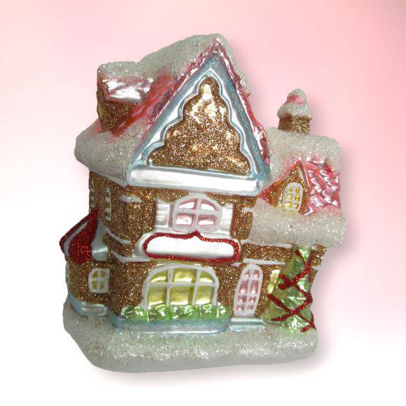 Candy Gingerbread House Ornament - The Preppy Bunny