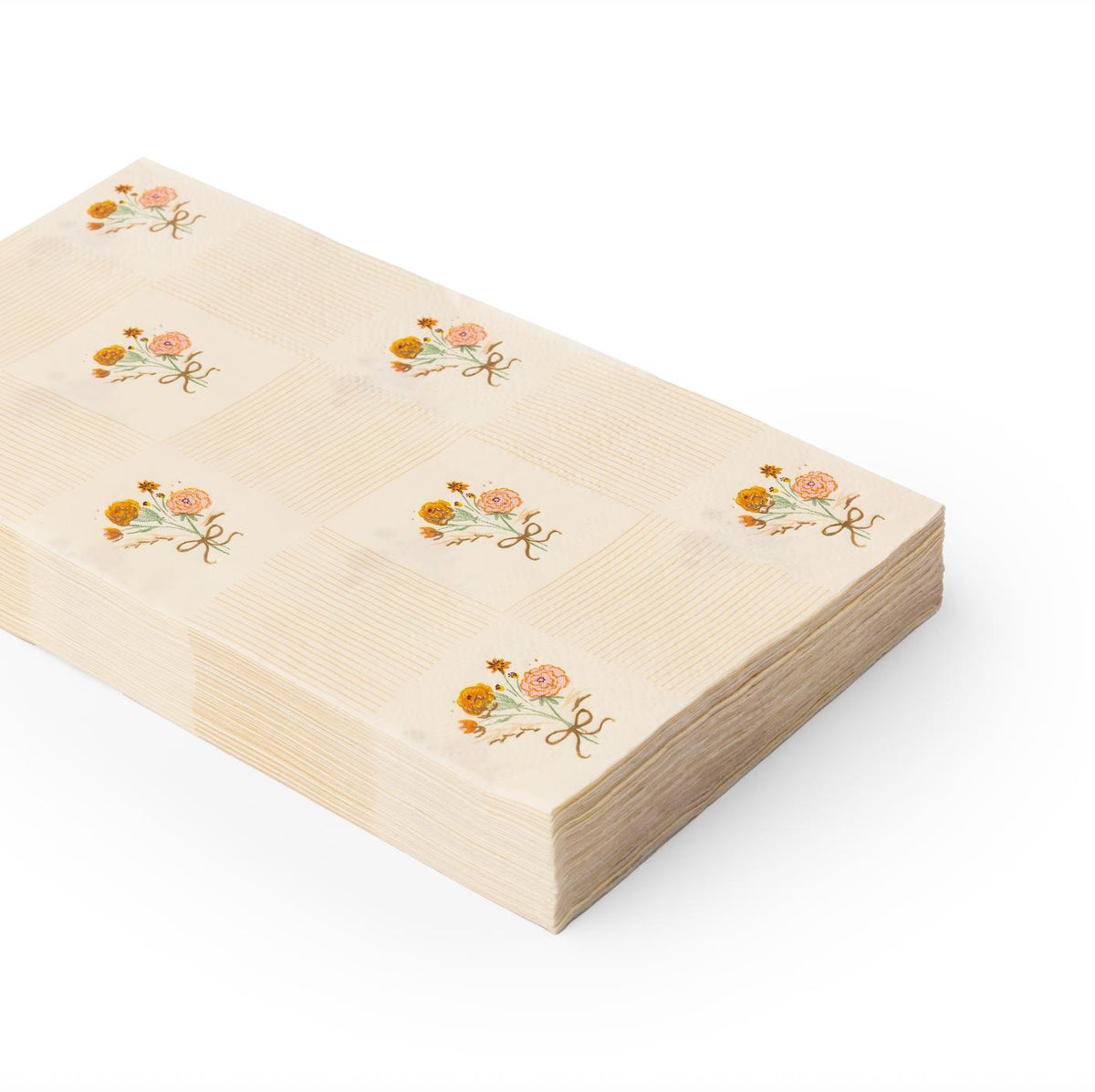 Cozy Fall Floral Paper Guest Towels