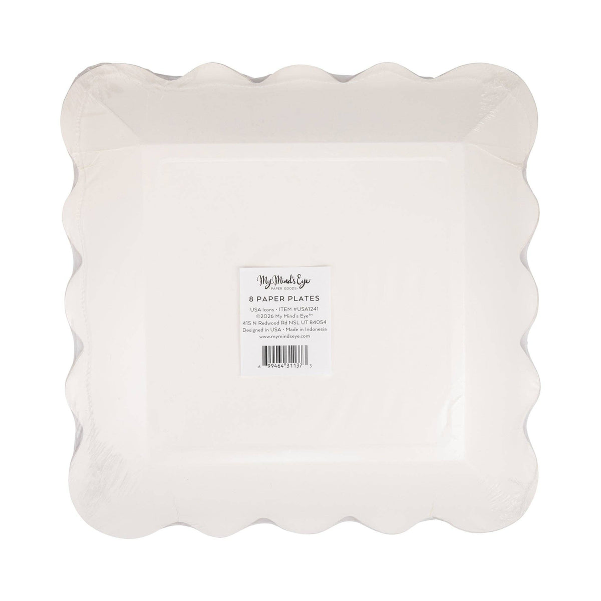 USA Icons Paper Plates - 9"