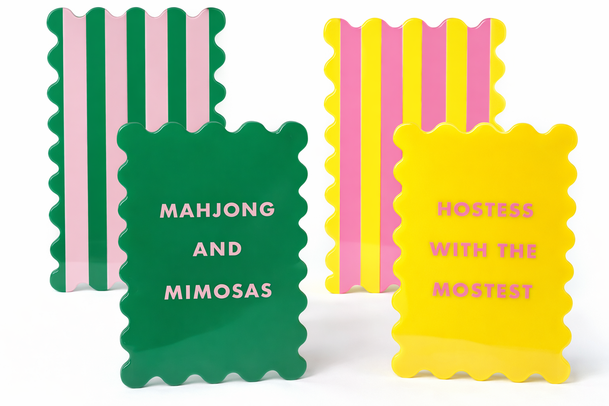 Palm Springs Mahjong Shufflers Set of 2