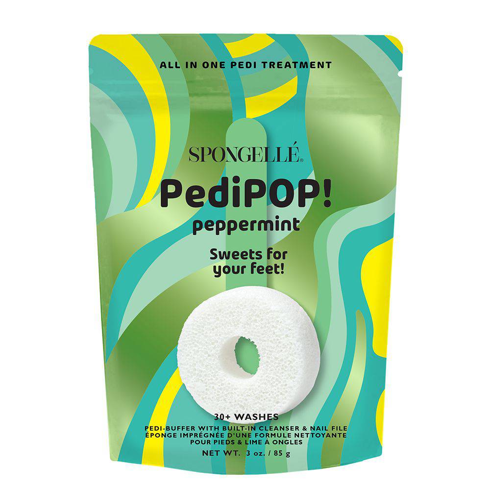 Peppermint PediPop - Pedi Buffer &amp; Nail File - The Preppy Bunny